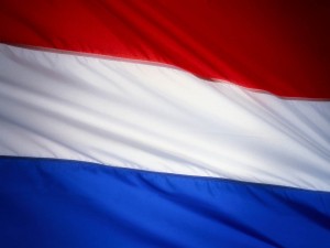 The flags of both the Netherlands and of the Grand Duchy of Luxembourg both use horizontal bars of red, white, and blue, in the same order, although the flag of Luxembourg uses a lighter shade of blue.